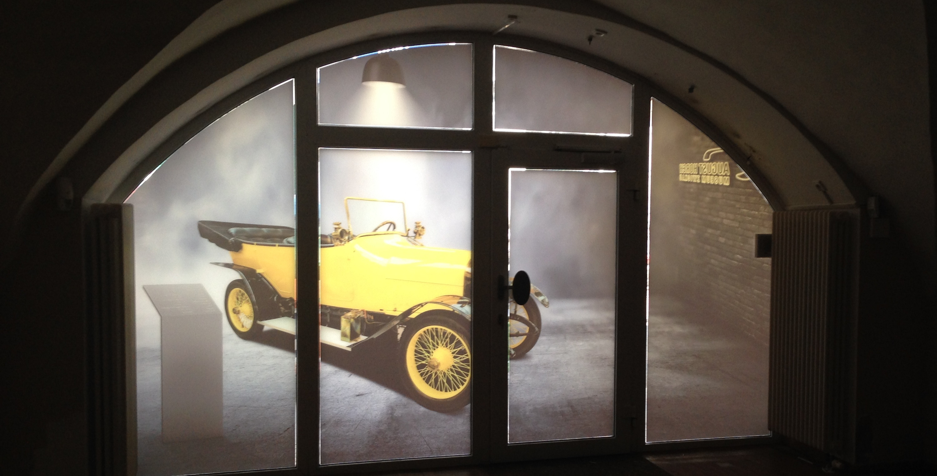 Schaufensterfolierung